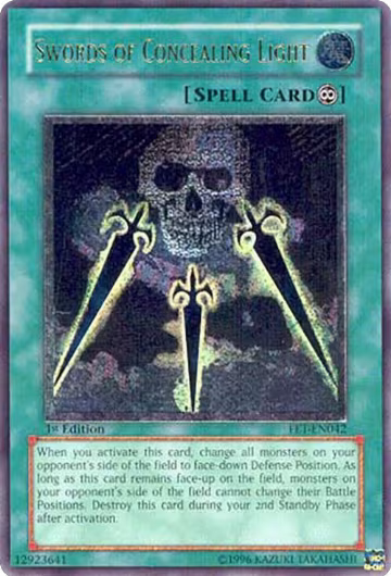Swords of Concealing Light (UTR) (FET-EN042), Flaming Eternity — Yu-Gi-Oh! card price