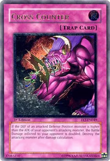 Cross Counter (UTR) (FET-EN049), Flaming Eternity — Yu-Gi-Oh! card price