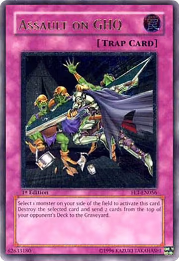 Assault on GHQ (UTR) (FET-EN056), Flaming Eternity — Yu-Gi-Oh! card price