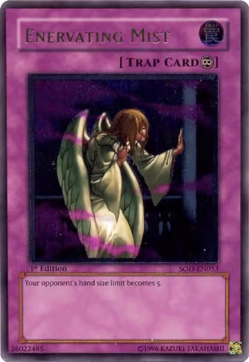 Enervating Mist (UTR) (SOD-EN053), Soul of the Duelist — Yu-Gi-Oh! card price