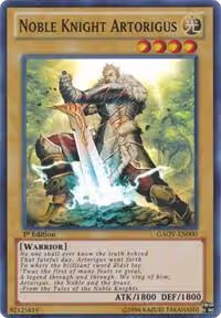 Noble Knight Artorigus (GAOV-EN000), Galactic Overlord — Yu-Gi-Oh! card price