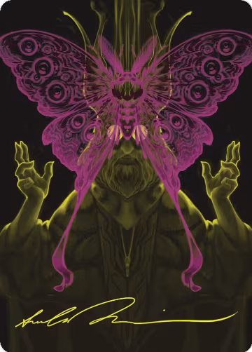 Victor, Valgavoth's Seneschal Art Card (44/54) (Gold-Stamped Signature) (44), Art Series: Duskmourn: House of Horror — Magic card price