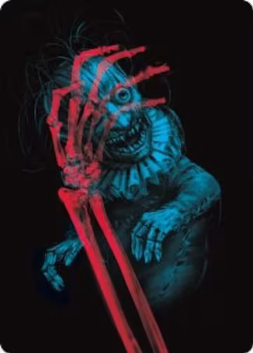 Marvin, Murderous Mimic Art Card (45), Art Series: Duskmourn: House of Horror — Magic card price