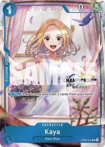 Kaya (CS 2024 Celebration Pack) (OP03-044), One Piece Promotion Cards — One Piece card price