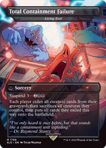 Total Containment Failure - Living End (1769), Secret Lair Drop Series — Magic card price