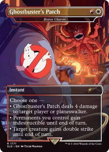 Ghostbuster's Patch - Boros Charm (1771), Secret Lair Drop Series — Magic card price