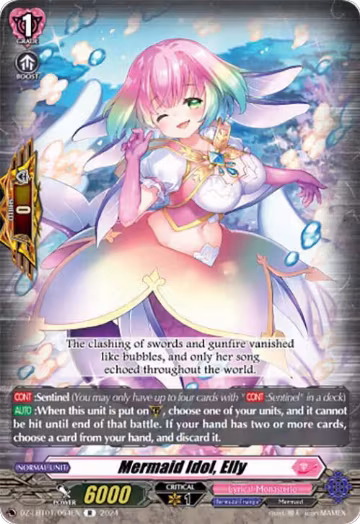 Mermaid Idol, Elly (DZ-LBT01/064EN), DZ-LBT01: Lyrical Monasterio Sparkling Stars! — Vanguard card price