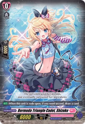 Bermuda Triangle Cadet, Shizuku (DZ-LBT01/088EN), DZ-LBT01: Lyrical Monasterio Sparkling Stars! — Vanguard card price