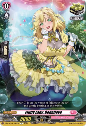 Fluffy Lady, Godelieve (DZ-LBT01/090EN), DZ-LBT01: Lyrical Monasterio Sparkling Stars! — Vanguard card price
