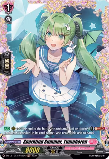 Sparkling Summer, Tumuheren (FR) (DZ-LBT01/FR15EN), DZ-LBT01: Lyrical Monasterio Sparkling Stars! — Vanguard card price