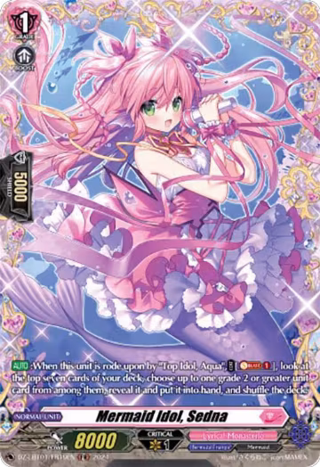 Mermaid Idol, Sedna (FR) (DZ-LBT01/FR19EN), DZ-LBT01: Lyrical Monasterio Sparkling Stars! — Vanguard card price