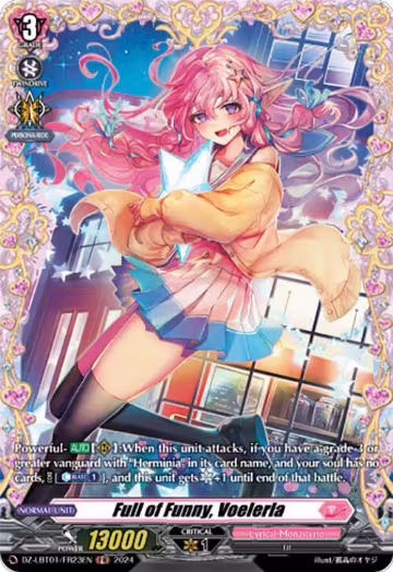 Full of Funny, Voelerla (FR) (DZ-LBT01/FR23EN), DZ-LBT01: Lyrical Monasterio Sparkling Stars! — Vanguard card price