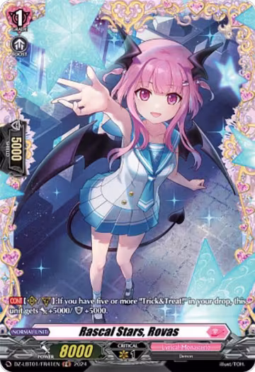 Rascal Stars, Rovas (FR) (DZ-LBT01/FR41EN), DZ-LBT01: Lyrical Monasterio Sparkling Stars! — Vanguard card price