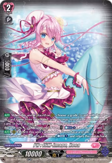 PRISM-Image, Rosa (SR) (DZ-LBT01/SR16EN), DZ-LBT01: Lyrical Monasterio Sparkling Stars! — Vanguard card price