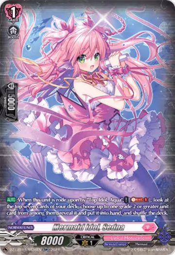 Mermaid Idol, Sedna (SR) (DZ-LBT01/SR38EN), DZ-LBT01: Lyrical Monasterio Sparkling Stars! — Vanguard card price