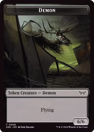 Demon Token (9), Duskmourn: House of Horror — Magic card price