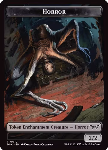 Horror Token (10), Duskmourn: House of Horror — Magic card price