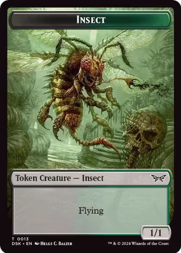 Insect Token (0013) (13), Duskmourn: House of Horror — Magic card price