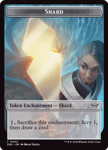 Shard Token (2), Duskmourn: House of Horror — Magic card price