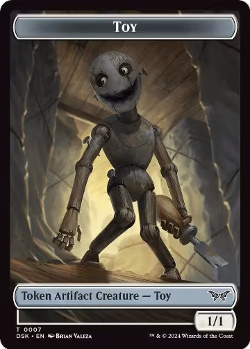 Toy Token (7), Duskmourn: House of Horror — Magic card price