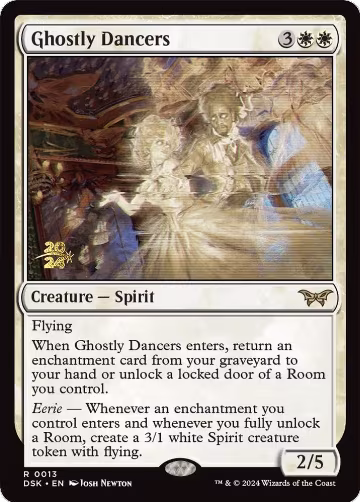 Ghostly Dancers (13), Prerelease Cards — Magic card price