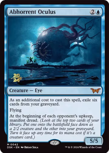 Abhorrent Oculus (42), Prerelease Cards — Magic card price