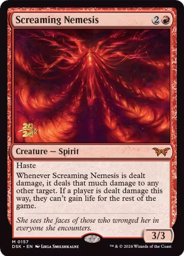 Screaming Nemesis (157), Prerelease Cards — Magic card price