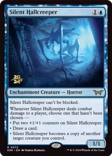 Silent Hallcreeper (72), Prerelease Cards — Magic card price