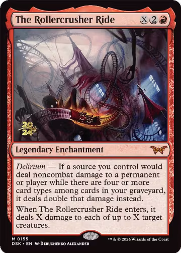 The Rollercrusher Ride (0155) (155), Prerelease Cards — Magic card price