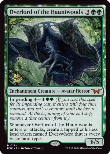 Overlord of the Hauntwoods (194), Prerelease Cards — Magic card price