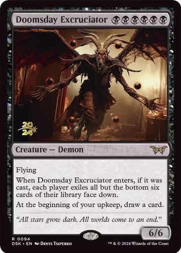 Doomsday Excruciator (94), Prerelease Cards — Magic card price
