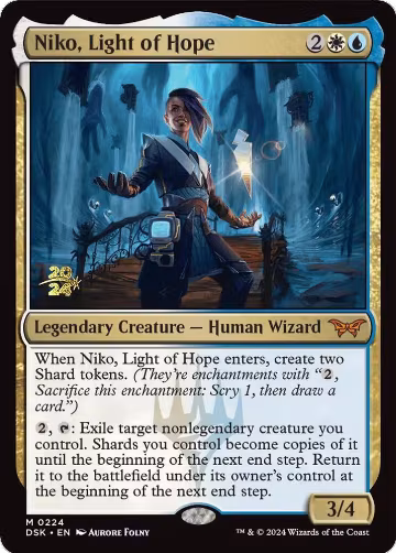 Niko, Light of Hope (224), Prerelease Cards — Magic card price