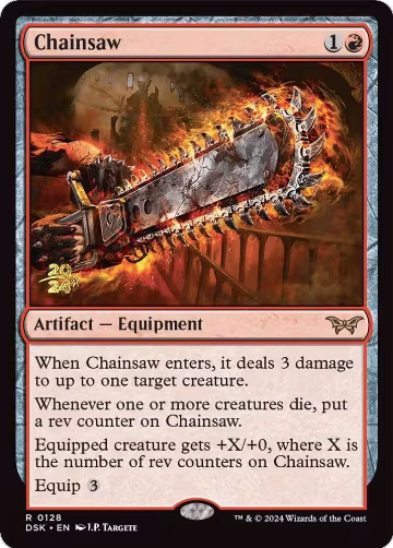 Chainsaw (128), Prerelease Cards — Magic card price