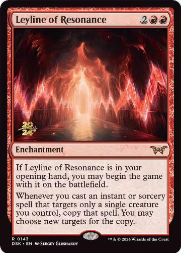 Leyline of Resonance (143), Prerelease Cards — Magic card price