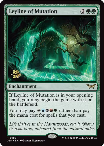 Leyline of Mutation (188), Prerelease Cards — Magic card price