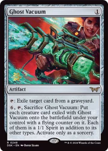 Ghost Vacuum (248), Prerelease Cards — Magic card price