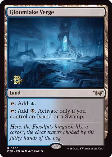 Gloomlake Verge (260), Prerelease Cards — Magic card price
