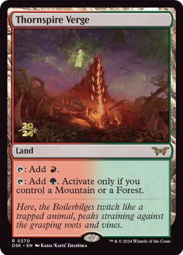Thornspire Verge (270), Prerelease Cards — Magic card price