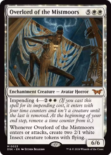 Overlord of the Mistmoors (23), Promo Pack: Duskmourn: House of Horror — Magic card price