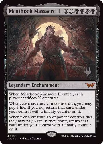 Meathook Massacre II (0108) (108), Promo Pack: Duskmourn: House of Horror — Magic card price