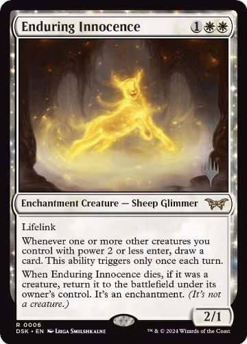 Enduring Innocence (6), Promo Pack: Duskmourn: House of Horror — Magic card price
