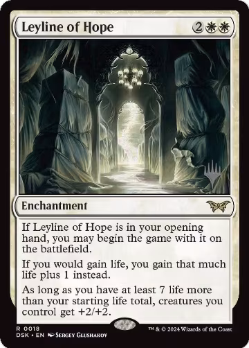 Leyline of Hope (18), Promo Pack: Duskmourn: House of Horror — Magic card price