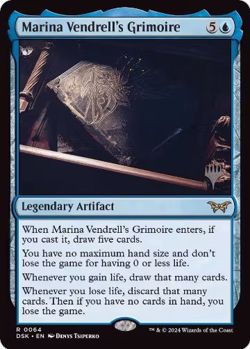 Marina Vendrell's Grimoire (64), Promo Pack: Duskmourn: House of Horror — Magic card price