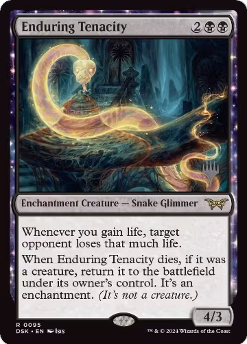 Enduring Tenacity (95), Promo Pack: Duskmourn: House of Horror — Magic card price