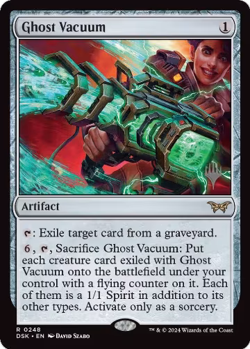 Ghost Vacuum (248), Promo Pack: Duskmourn: House of Horror — Magic card price