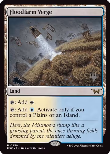 Floodfarm Verge (259), Promo Pack: Duskmourn: House of Horror — Magic card price