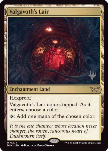 Valgavoth's Lair (271), Promo Pack: Duskmourn: House of Horror — Magic card price
