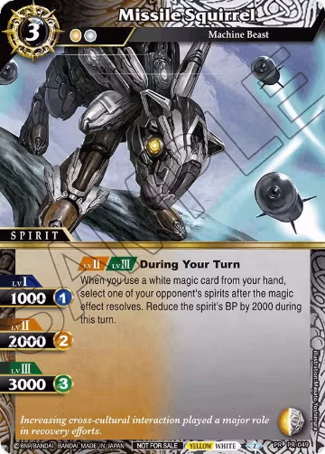 Missile Squirrel (Store Tournament & Sealed Deck Pack Vol.1) (PR-049), Battle Spirits Saga Promo Cards — Battle Spirits card price