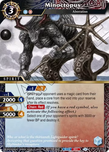 Minoctopus (Store Tournament & Sealed Deck Pack Vol.1) (PR-055), Battle Spirits Saga Promo Cards — Battle Spirits card price
