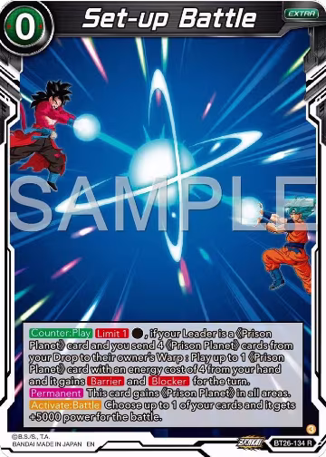 Set-up Battle (BT26-134), Ultimate Advent — DB Super card price